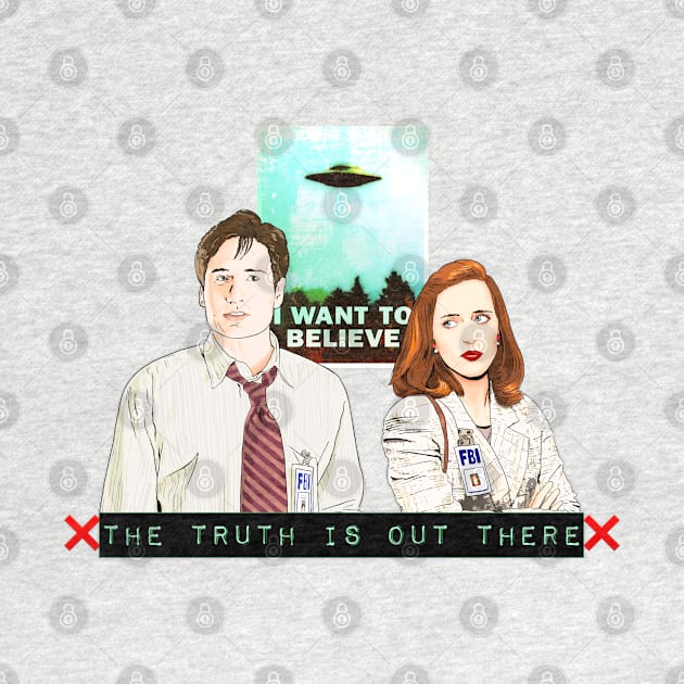 The X files the truth is out there I want to believe by Mimie20